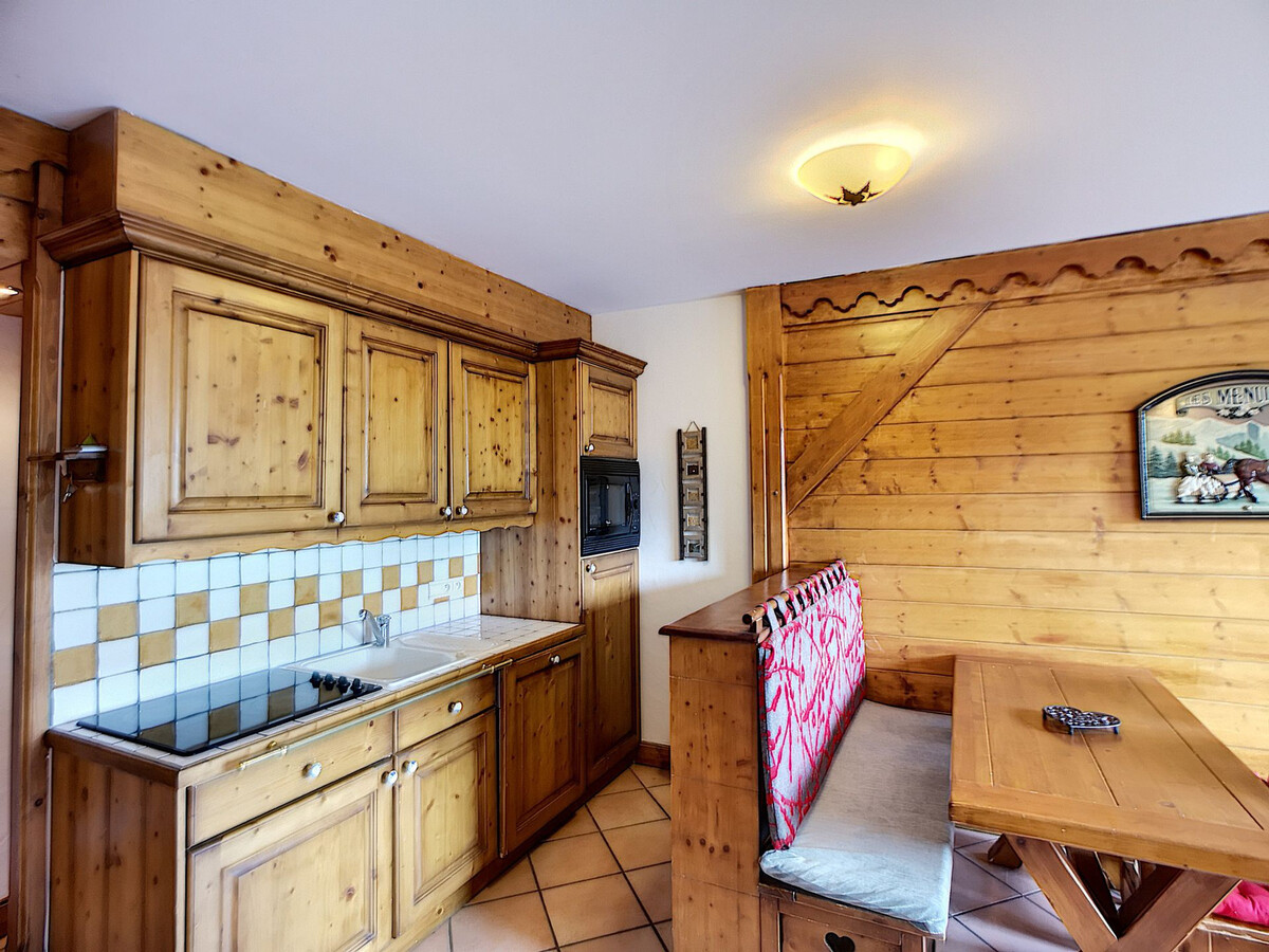 Beau 3 pièces, 2 chambres, 6 personnes, accès piscine, spa, Les Menuires - Photo 2