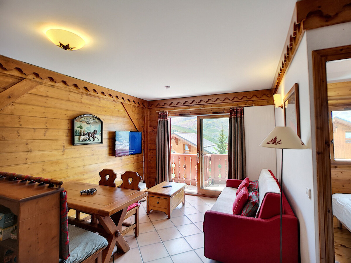 Beau 3 pièces, 2 chambres, 6 personnes, accès piscine, spa, Les Menuires - Photo 3