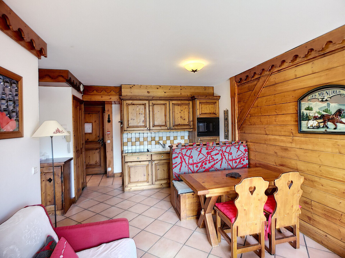 Beau 3 pièces, 2 chambres, 6 personnes, accès piscine, spa, Les Menuires - Photo 9