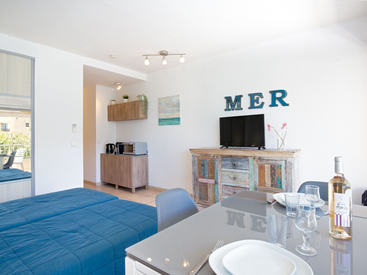 Studio climatisé vue mer, 50m plage à Saint-Raphaël - Photo 2