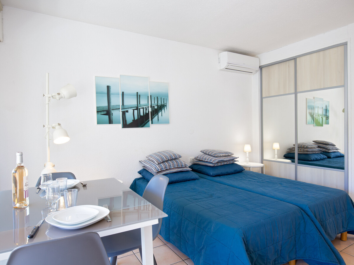 Studio climatisé vue mer, 50m plage à Saint-Raphaël - Photo 4