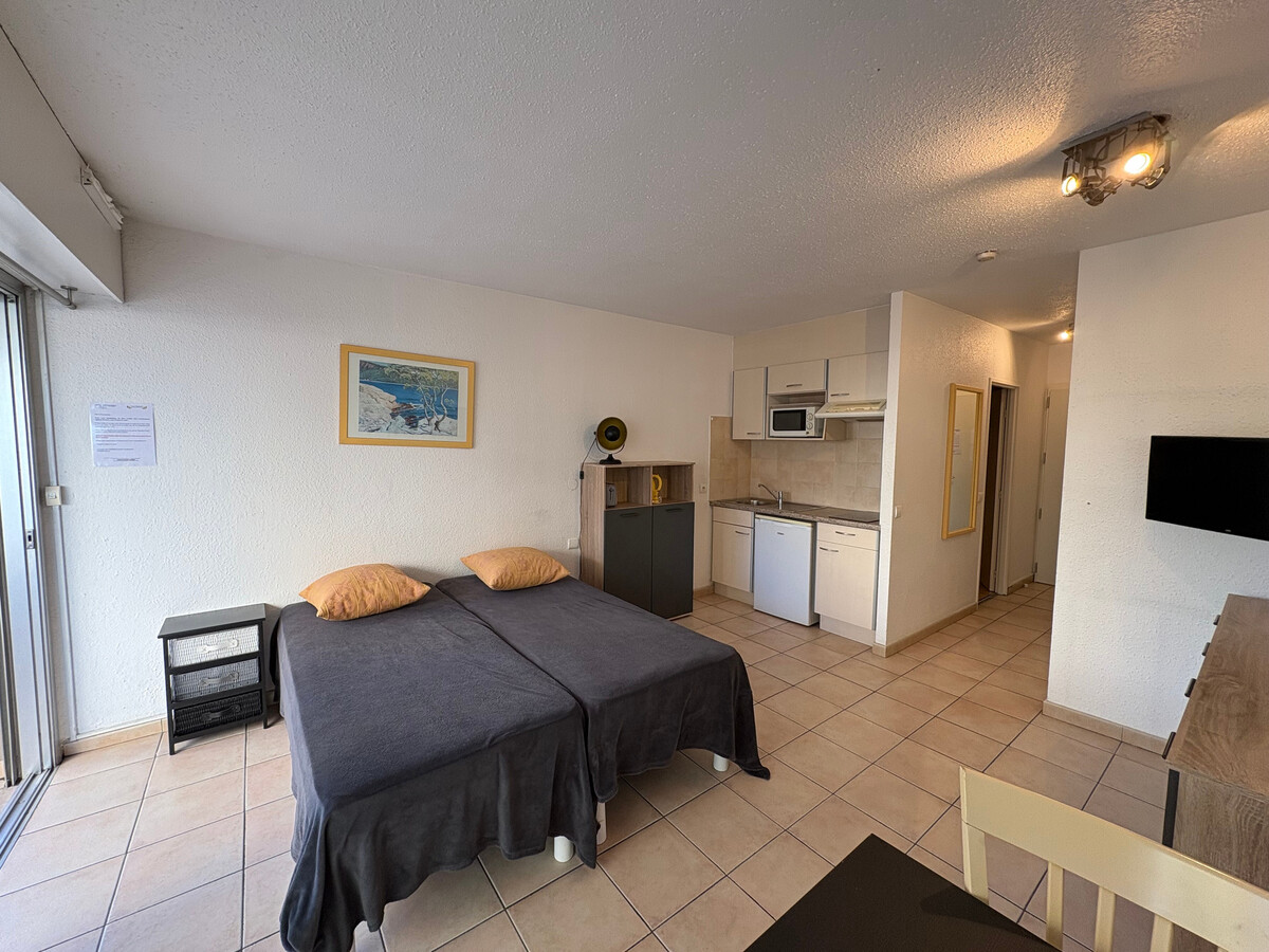 Studio climatisé vue mer - Saint-Raphaël, 50 m plage - Photo 2