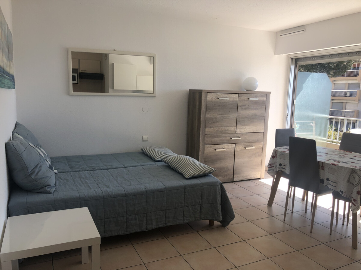 Studio climatisé vue mer, balcon Sud à 50m de la plage - Photo 4
