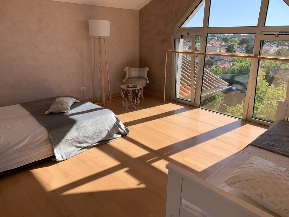T2 Duplex Arcachon, Terrasse Sud à 100m de la Plage - Photo 12