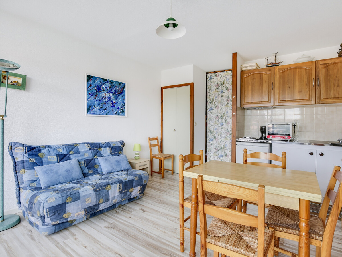 Studio cabine 25 m² balcon sud, 250 m plages - Photo 2