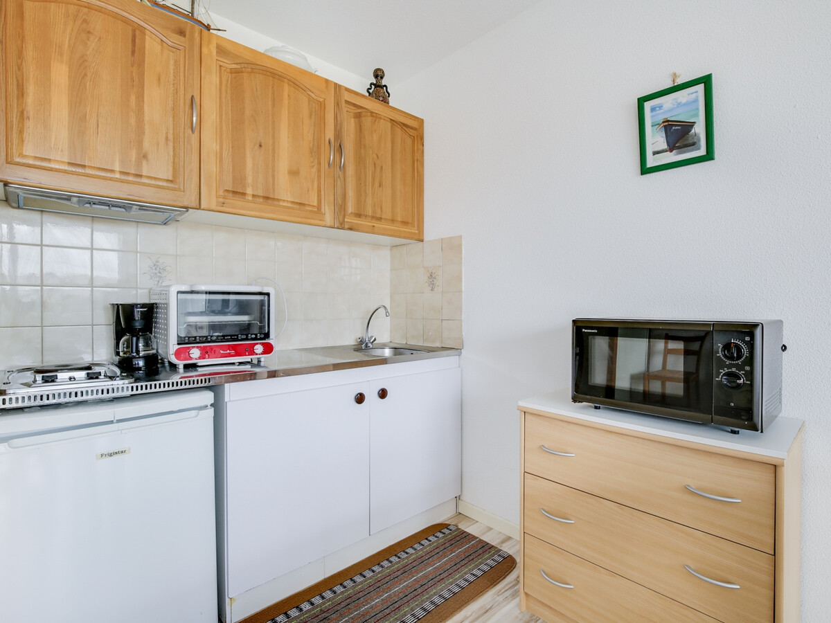 Studio cabine 25 m² balcon sud, 250 m plages - Photo 3