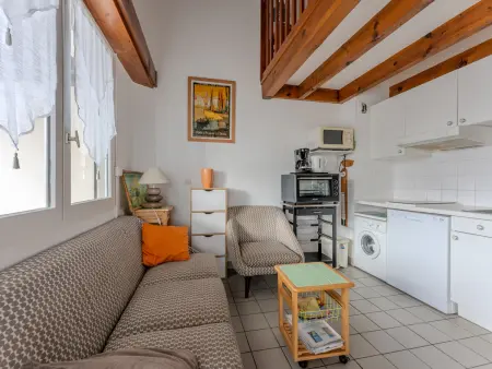 Location appartement à Biscarrosse Plage, Spacieux Duplex 6 pers, à 300m de lOcéan, 2 Chambres, Balcon Sud