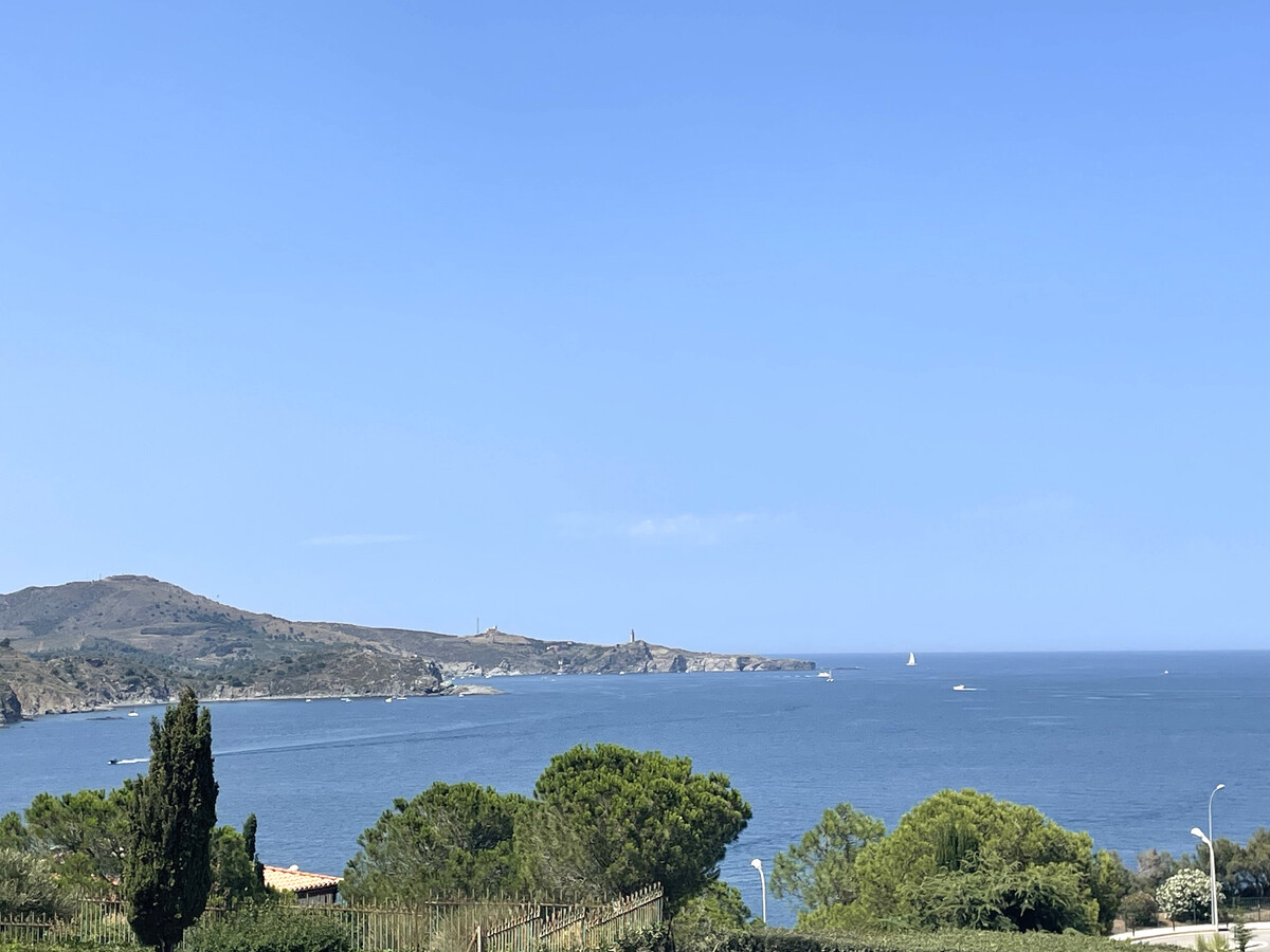 T2 climatisé Banyuls-sur-Mer, terrasse & parking - Photo 1