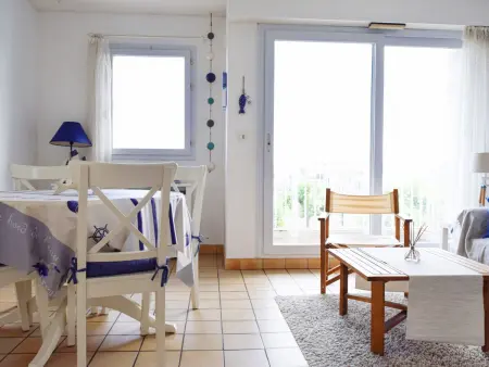 Appartement 2 étoiles, 2 balcons, 350m plage : photo 4