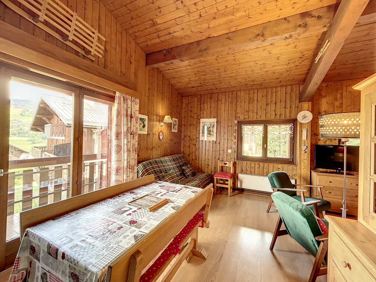 Appartement 2 pièces Combloux, vue Mont-Blanc et parking - Photo 8