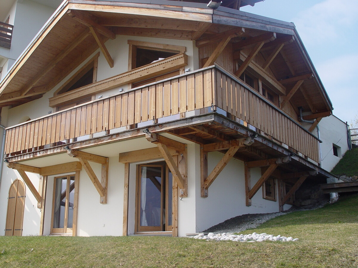 Chalet 6 pièces Combloux, vue Mont-Blanc et parking - Photo 2