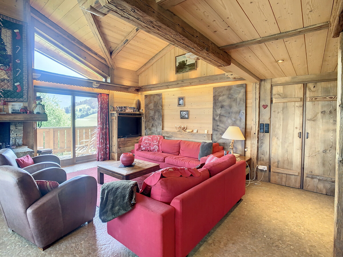 Chalet 6 pièces Combloux, vue Mont-Blanc et parking - Photo 8