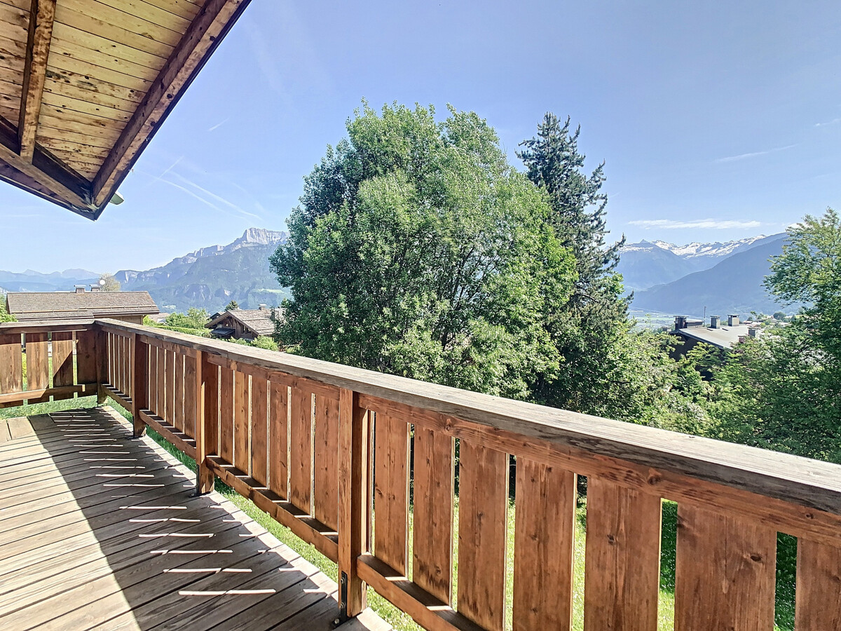 Chalet 6 pièces Combloux, vue Mont-Blanc et parking - Photo 11