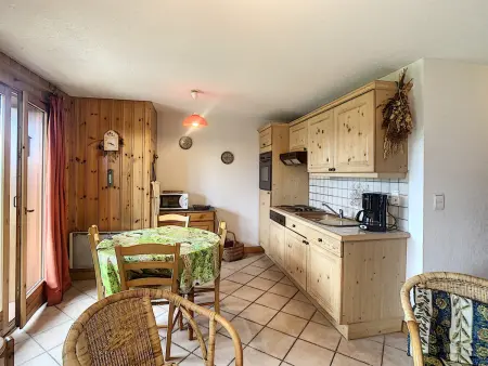2 pièces cabine avec jardin et vue Mont-Blanc à Combloux : photo 13