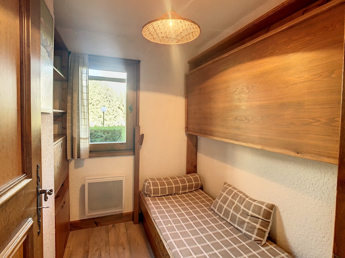 Studio cabine 4 pers. à Combloux, terrasse Sud-Ouest - Photo 7