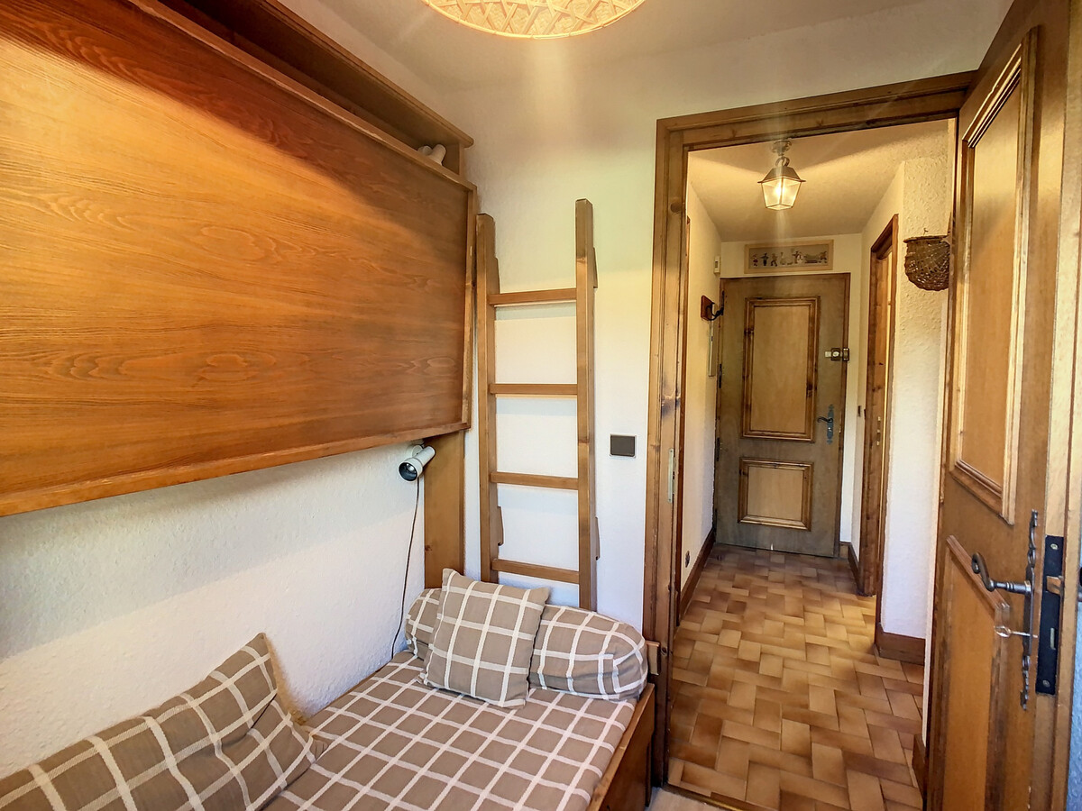Studio cabine 4 pers. à Combloux, terrasse Sud-Ouest - Photo 8