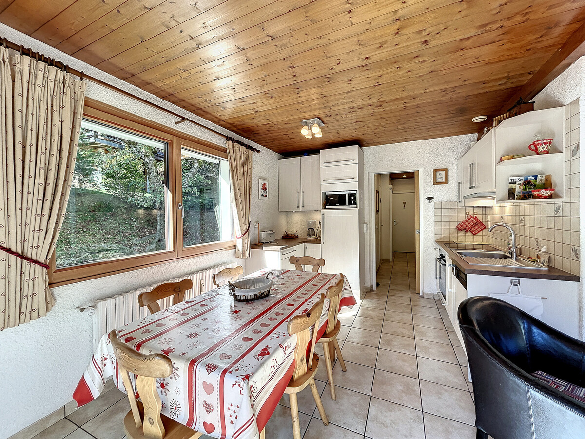 Appartement 55m² Combloux, balcon sud-est et casier à skis - Photo 4