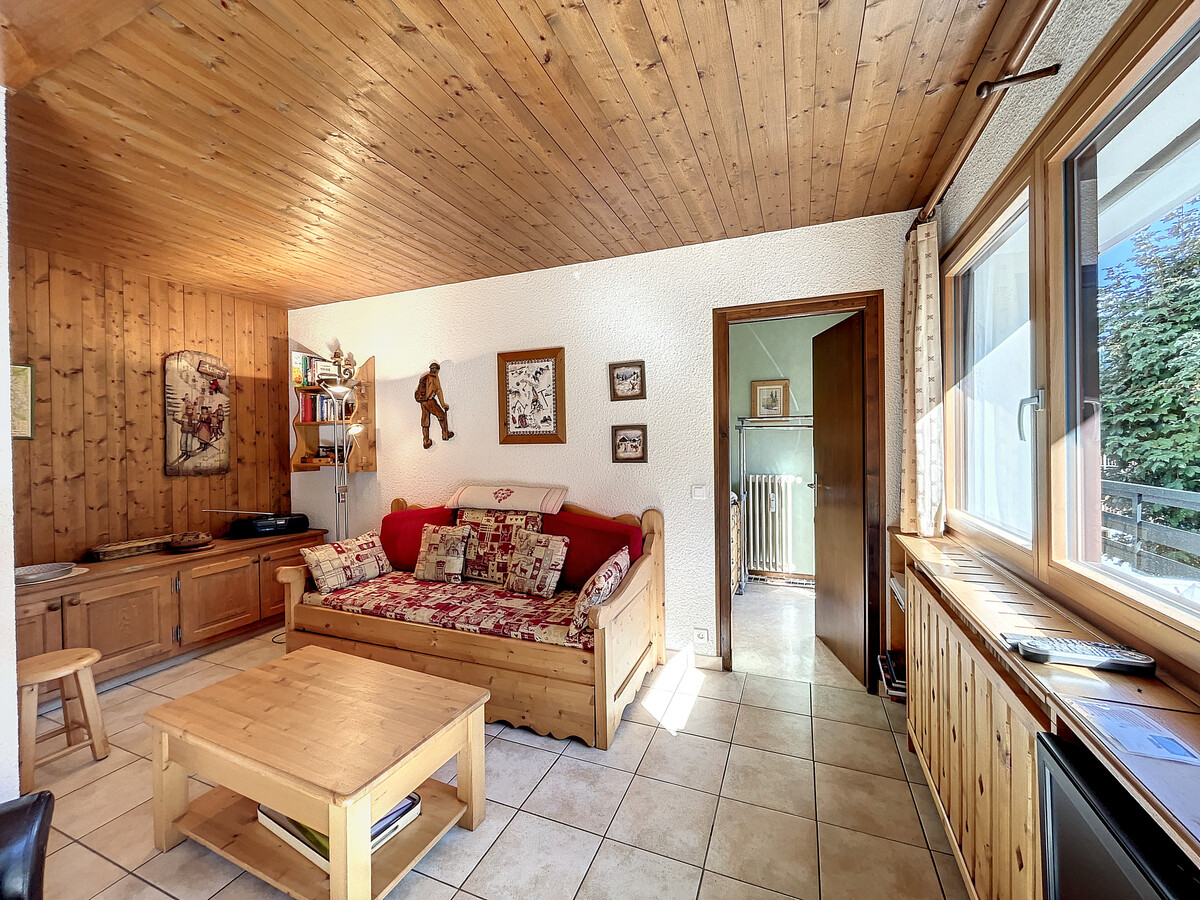 Appartement 55m² Combloux, balcon sud-est et casier à skis - Photo 10