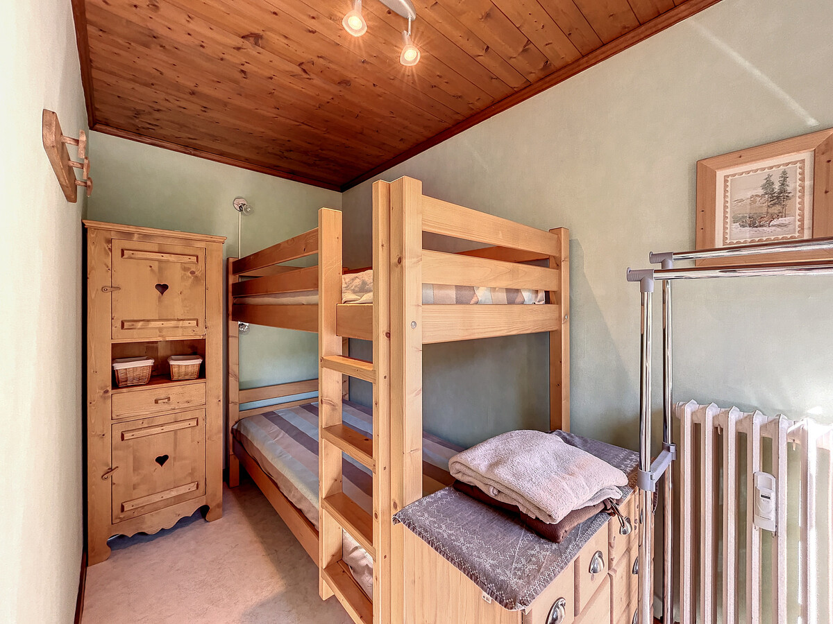 Appartement 55m² Combloux, balcon sud-est et casier à skis - Photo 11