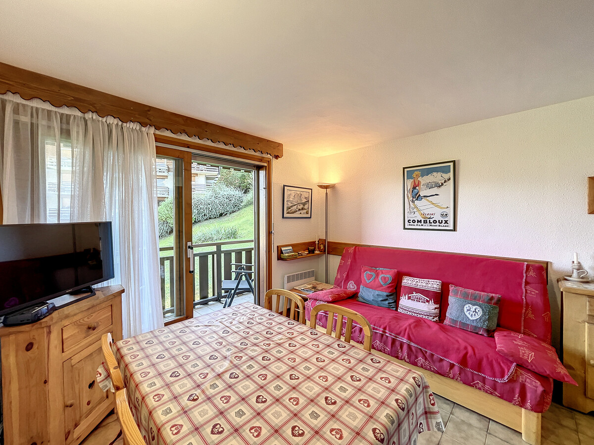 Studio cabine 4 pers à 500m du centre de Combloux - Photo 1