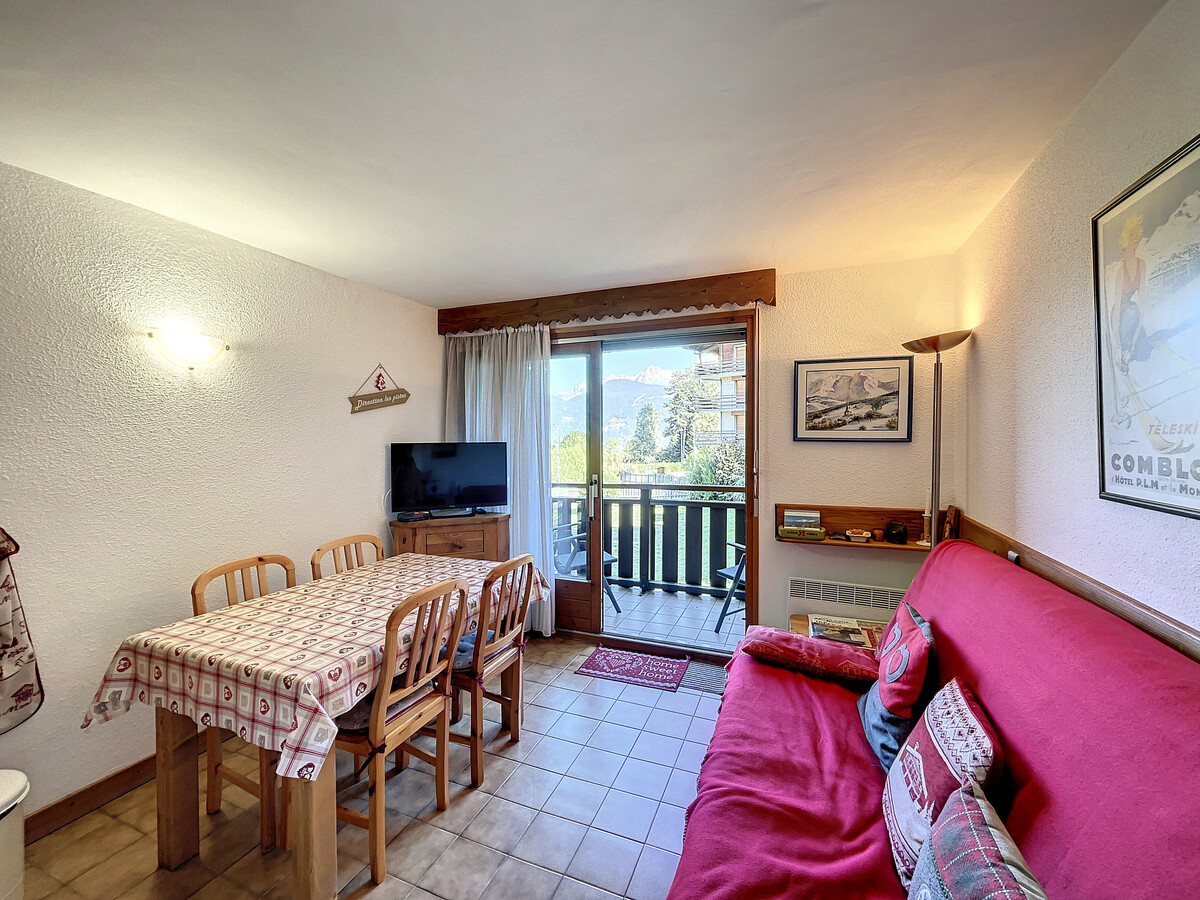 Studio cabine 4 pers à 500m du centre de Combloux - Photo 2