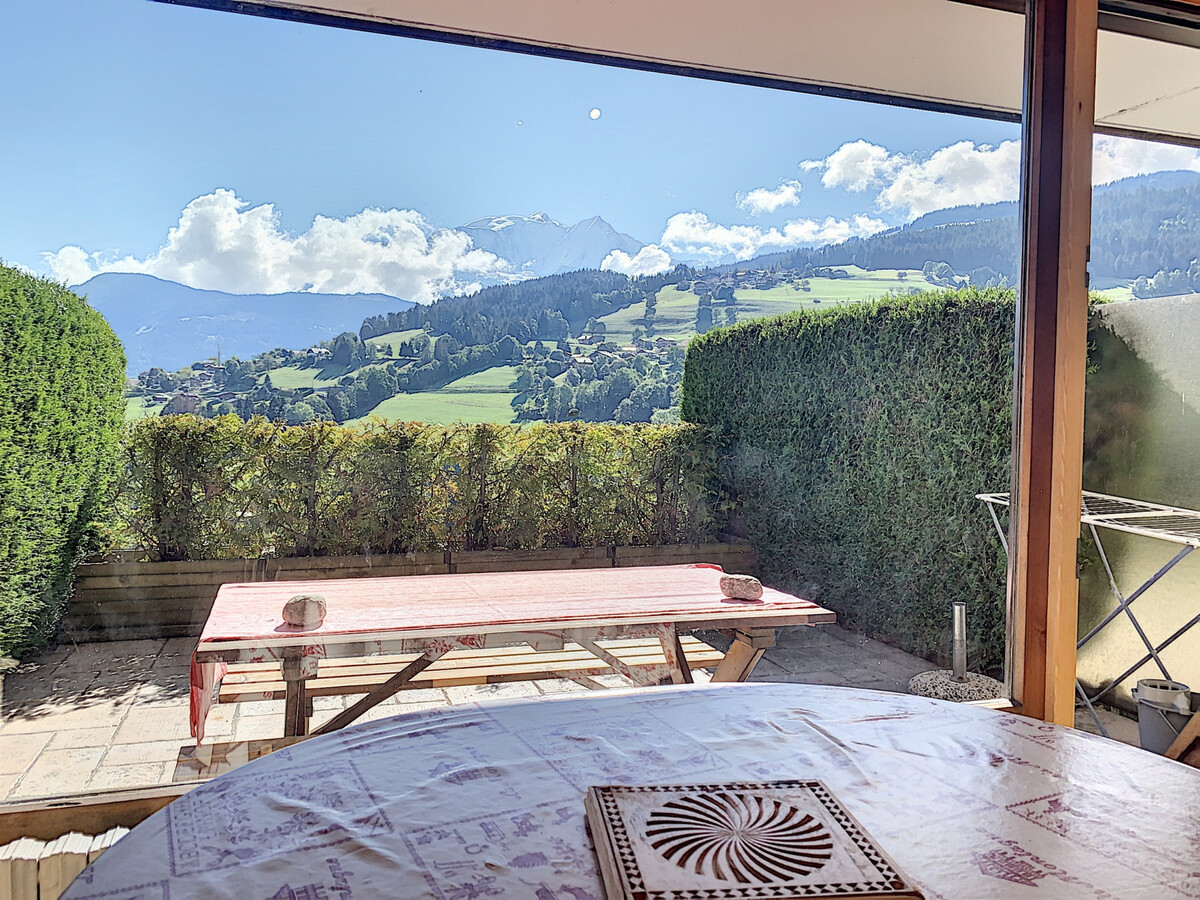 Studio 28m² avec vue Mont-Blanc à Combloux - Photo 1