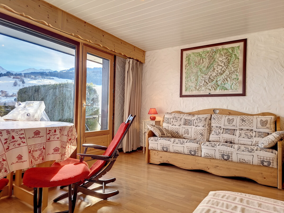 Studio 28m² avec vue Mont-Blanc à Combloux - Photo 10