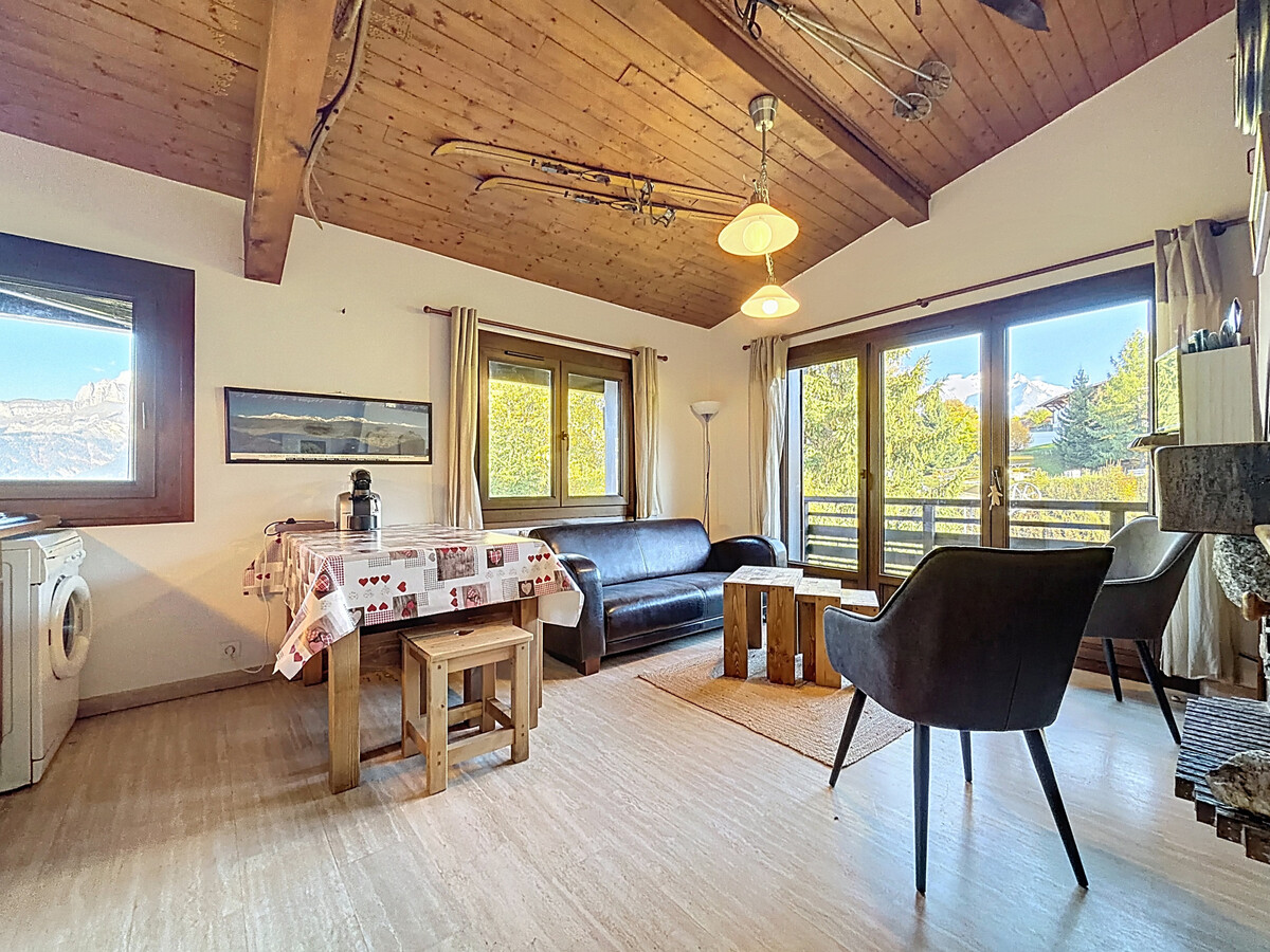 Appartement 3 pièces vue Mont-Blanc à Combloux - Photo 3