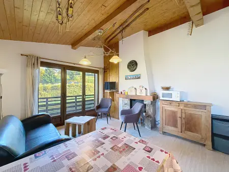 Location appartement à Combloux, Charmant 3 pièces au pied des pistes à Combloux