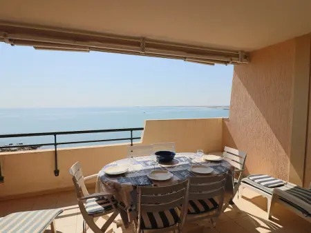 Appartement 3 pièces climatisé avec terrasse mer à Sète