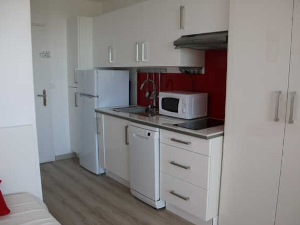 Studio climatisé 3e étage avec terrasse et parking à Cap d'Agde - Photo 3