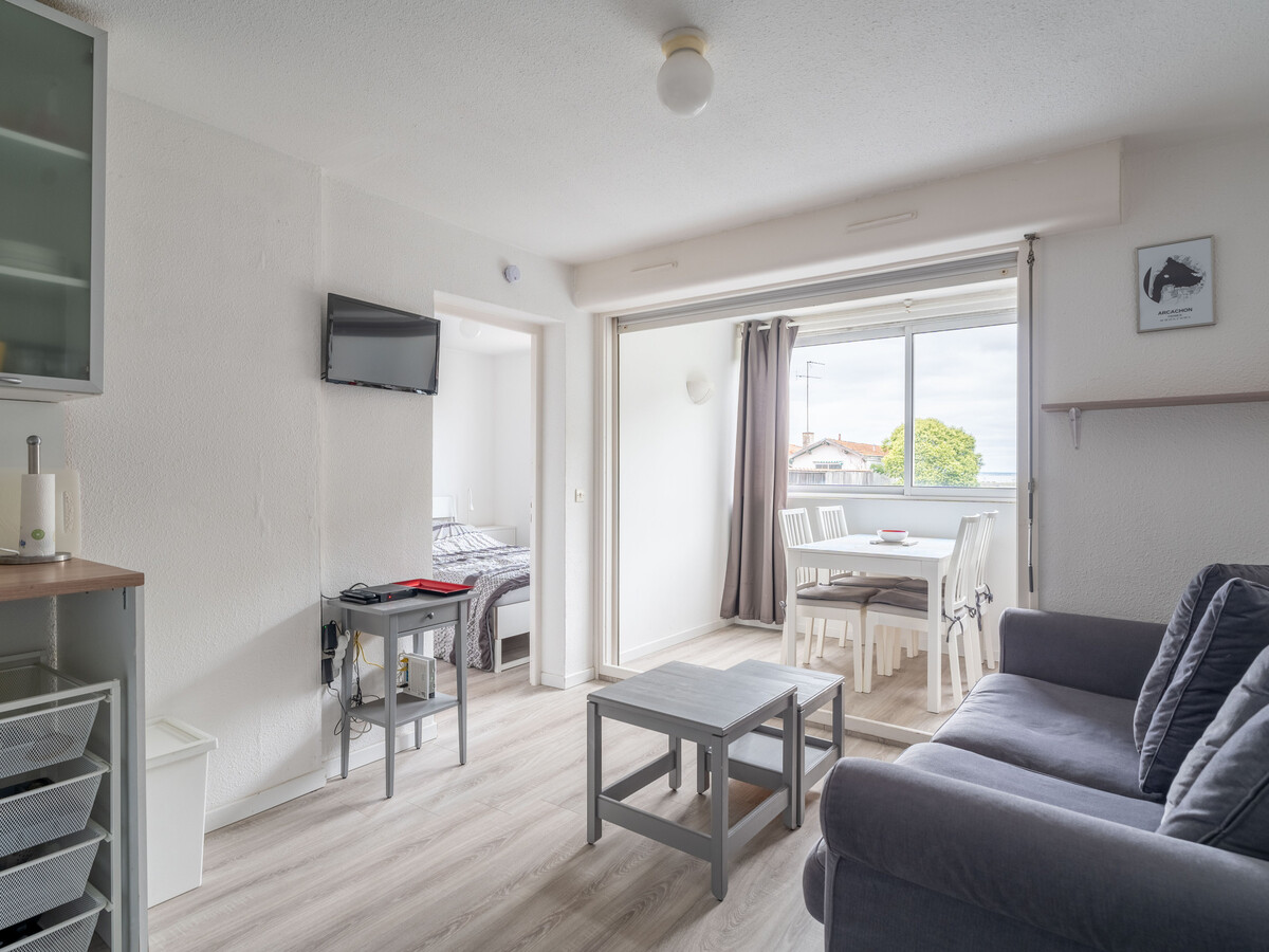 T2 30m² Arcachon - Vue Bassin, parking privé - Photo 8
