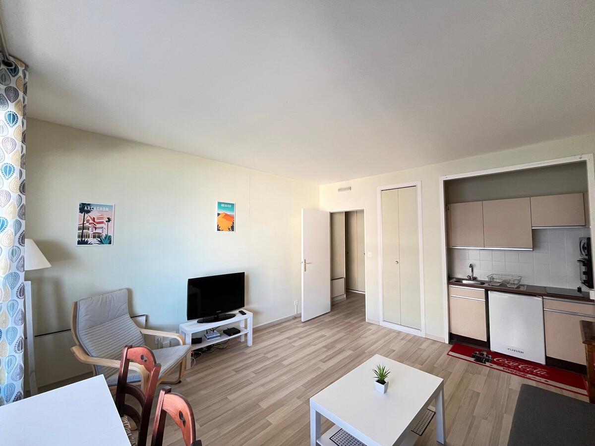 Studio 27m² Arcachon centre, canapé convertible 140 - Photo 3