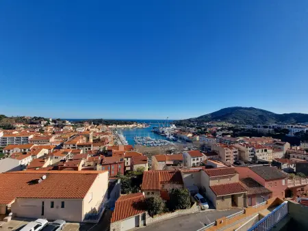 Studio cabine 4 pers. avec terrasse vue port à Port-Vendres : photo 16