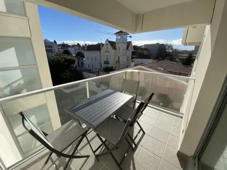 Location appartement à Arcachon, Studio refait à neuf en front de mer avec parking - 3 personnes