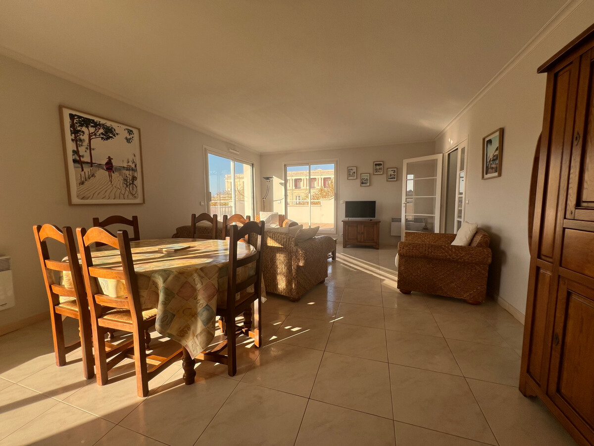 Appartement 6 pers, terrasse 80 m², plage à 50m à Arcachon - Photo 1