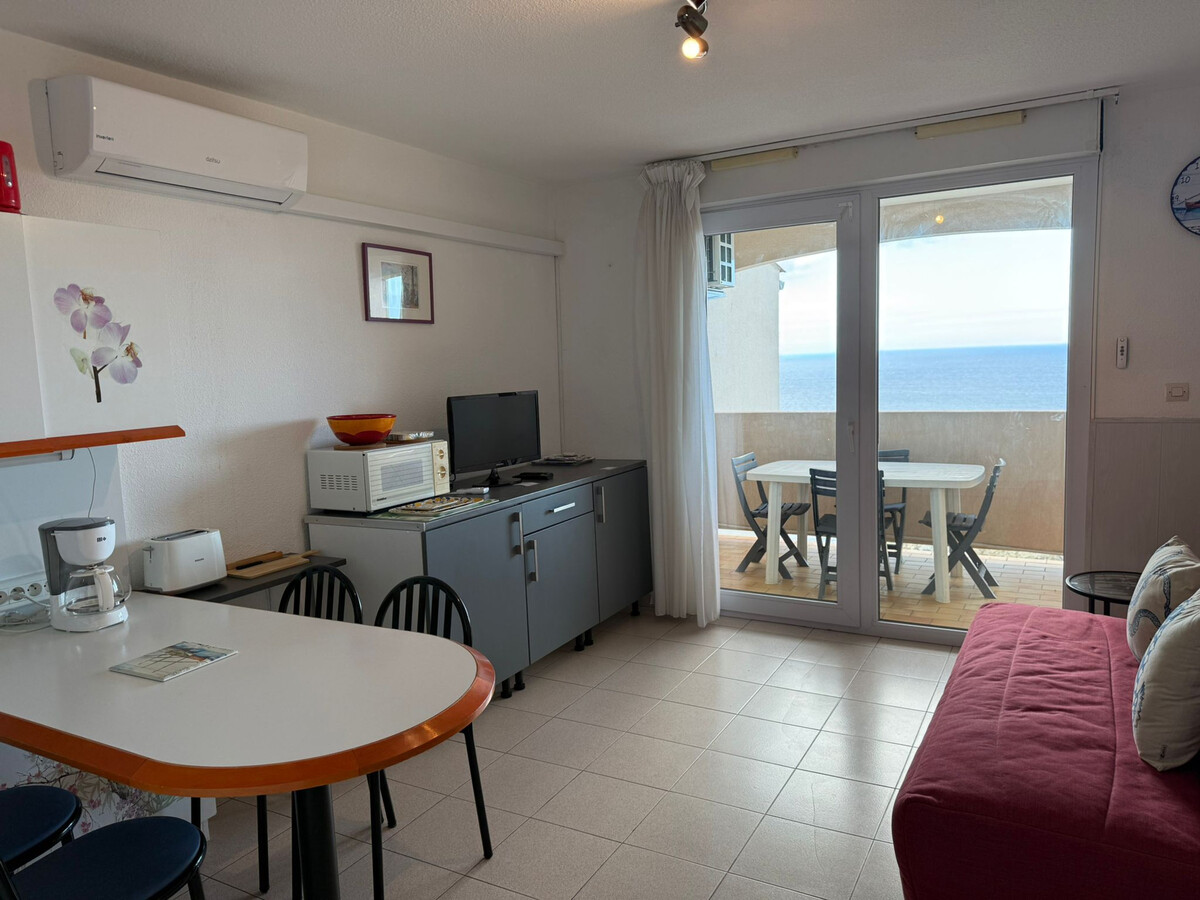 T2 Banyuls-sur-Mer, terrasse couverte avec vue mer - Photo 3