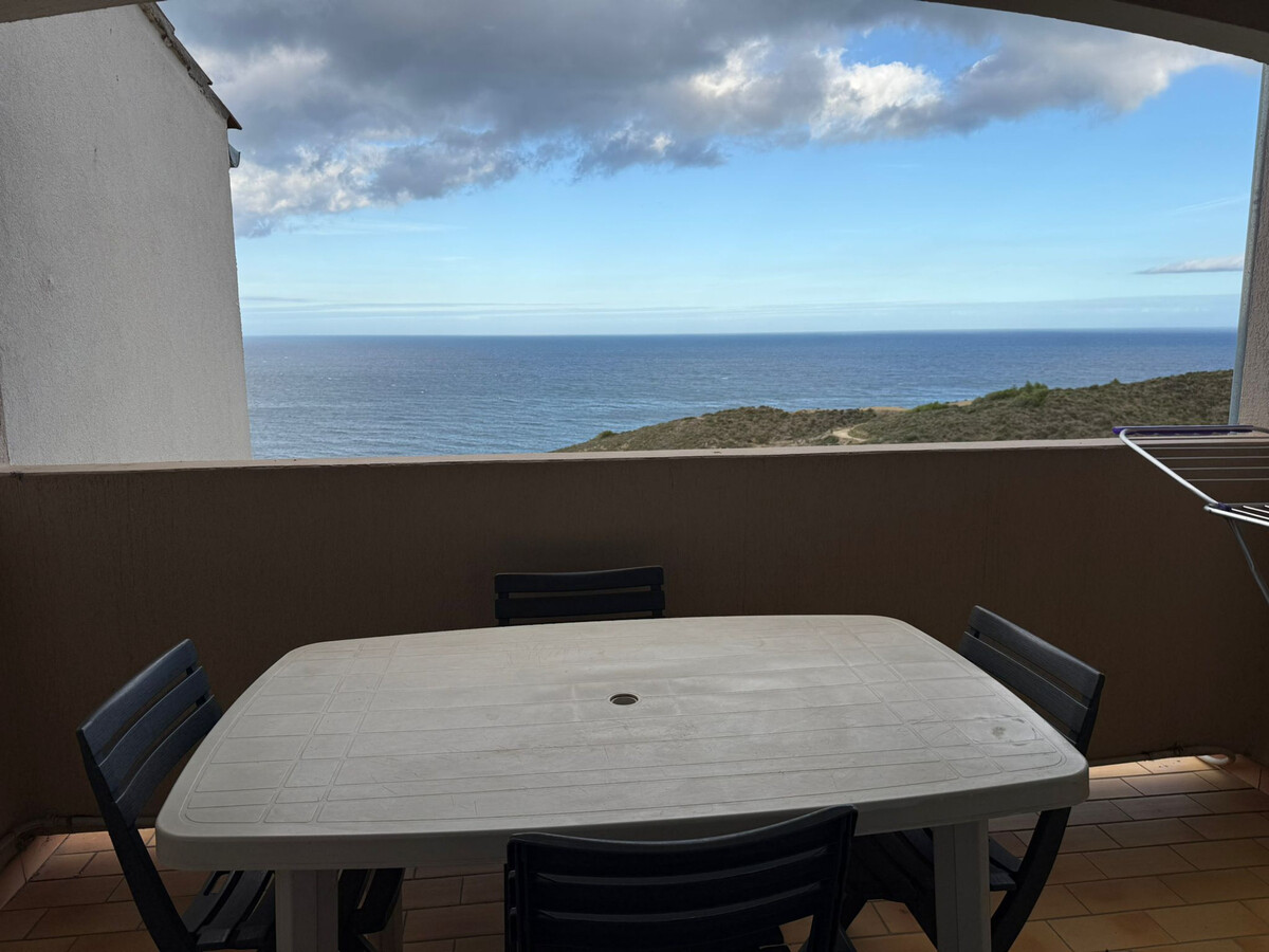T2 Banyuls-sur-Mer, terrasse couverte avec vue mer - Photo 5