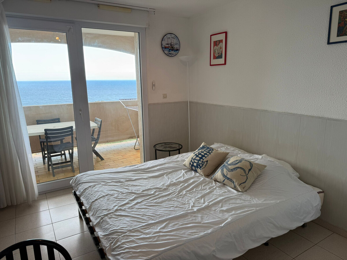 T2 Banyuls-sur-Mer, terrasse couverte avec vue mer - Photo 11