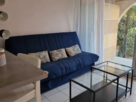 Appartement T2 rez-de-jardin à 300 m de la plage : photo 9
