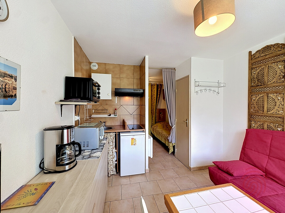 T1 17m² avec vue sur ruisseau à Lamalou-les-Bains - Photo 6