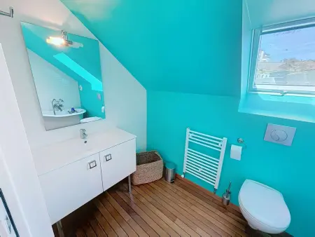 Duplex de standing en centre-ville avec parking, proche port et plage - Photo 18