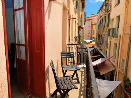 Appartement T2 balcon, cœur du vieux Collioure : photo 2