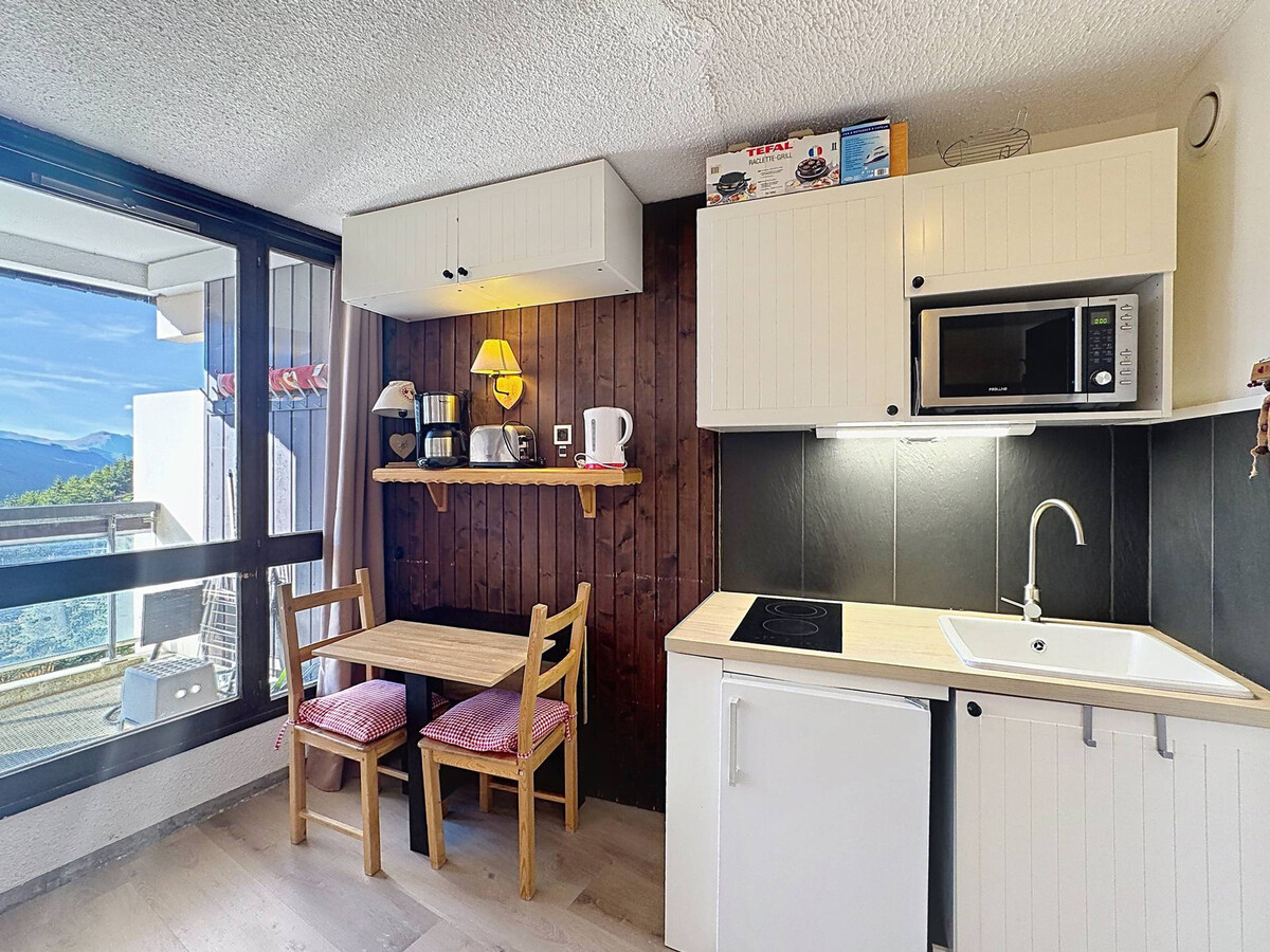 Studio 2 pers ski aux pieds, balcon vue cimes - Photo 3