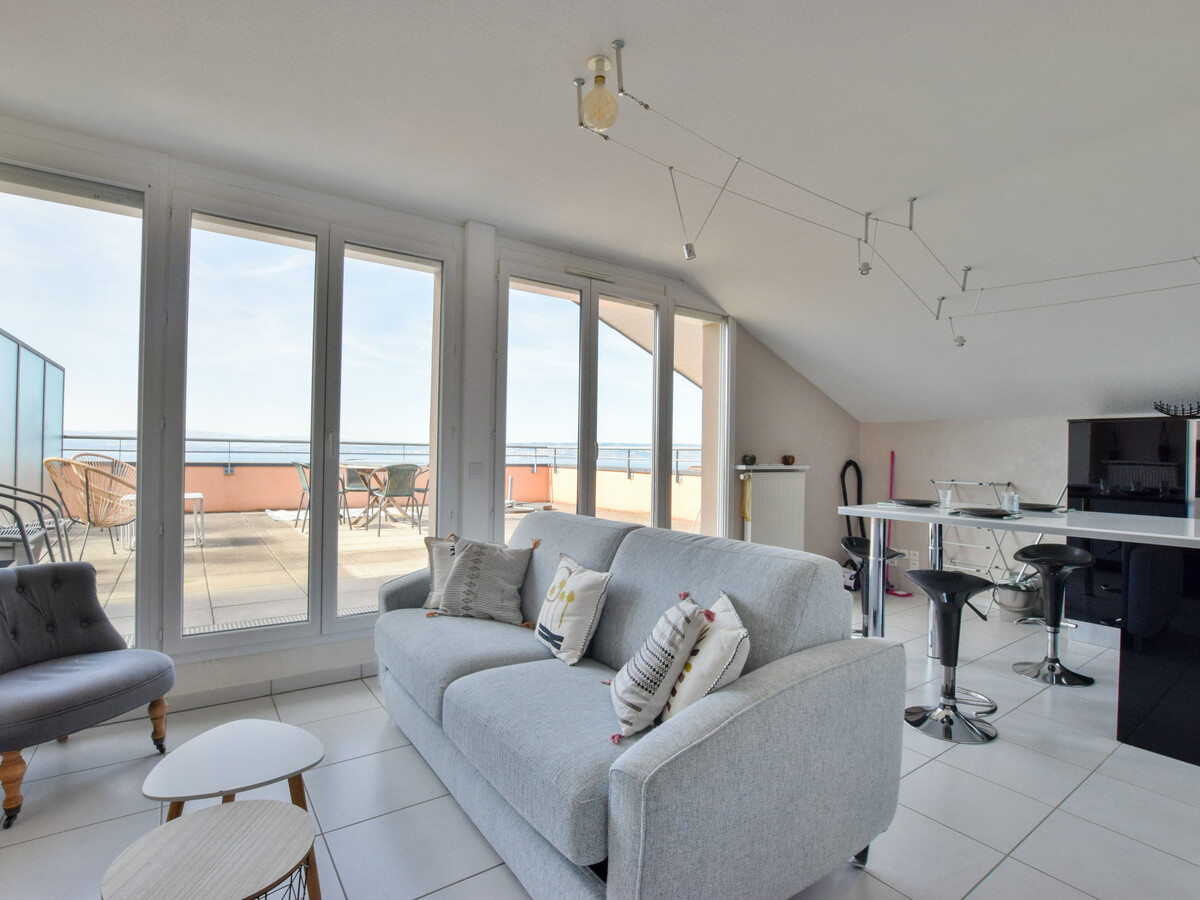 Appartement 4 pers. à Évian, terrasse 30m², vue lac - Photo 1