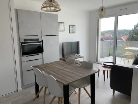 Location appartement à Fort Mahon Plage, Appartement T2 Centre Ville avec Parking - Fort-Mahon-Plage