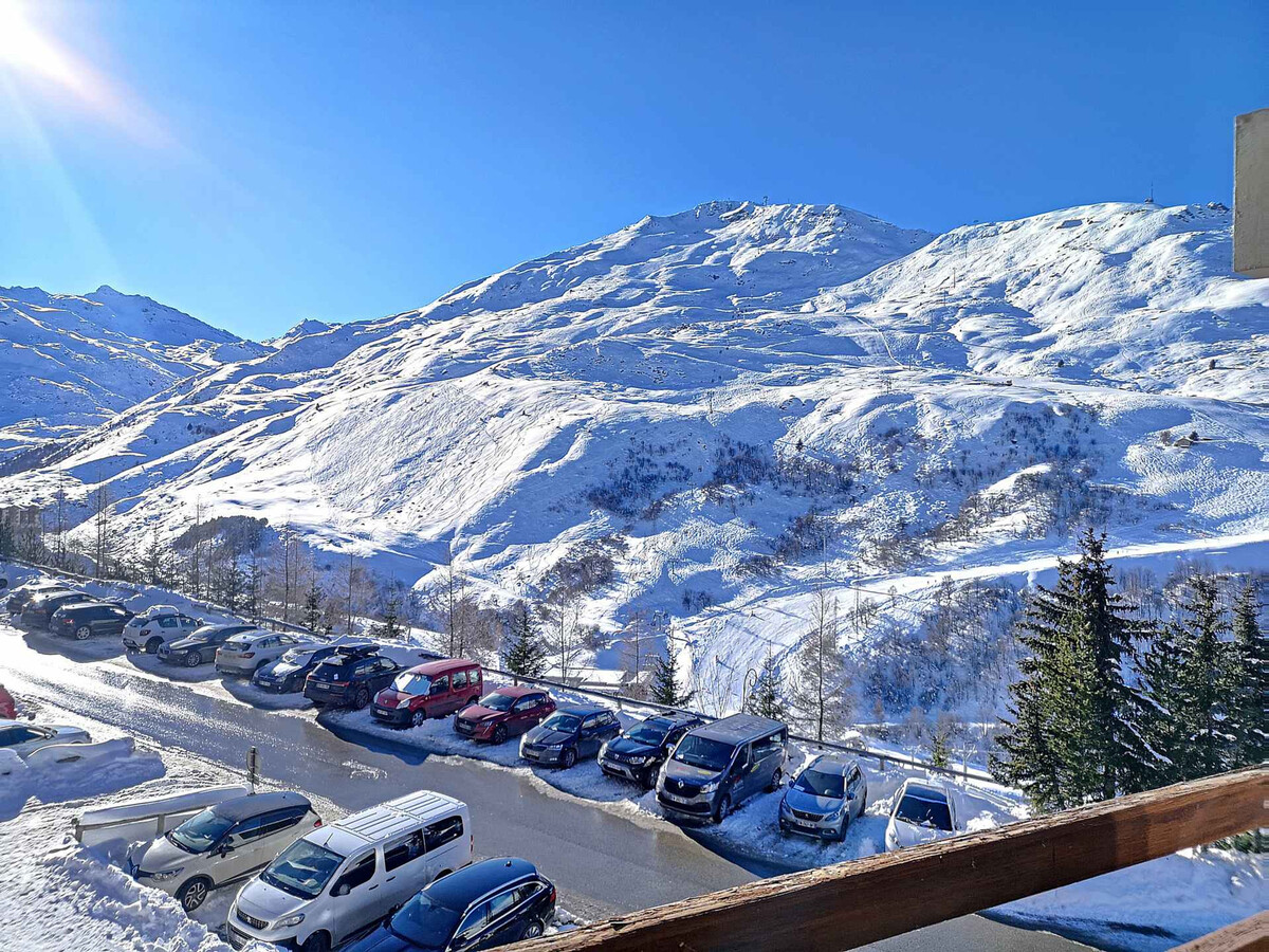 Studio 2 pers aux Menuires, balcon sud, pied des pistes - Photo 8