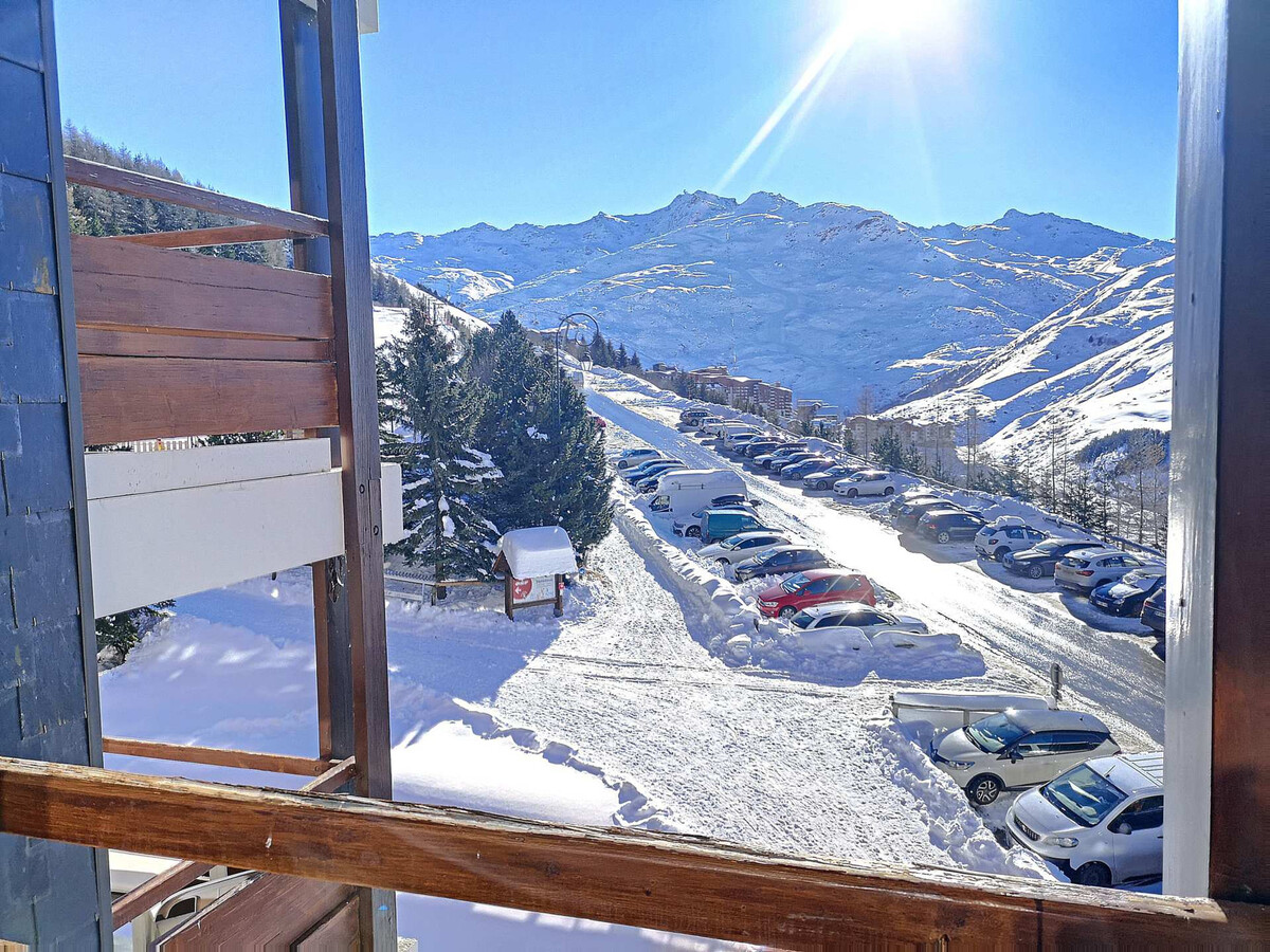 Studio 2 pers aux Menuires, balcon sud, pied des pistes - Photo 9