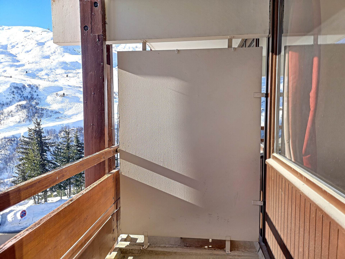 Studio 2 pers aux Menuires, balcon sud, pied des pistes - Photo 10