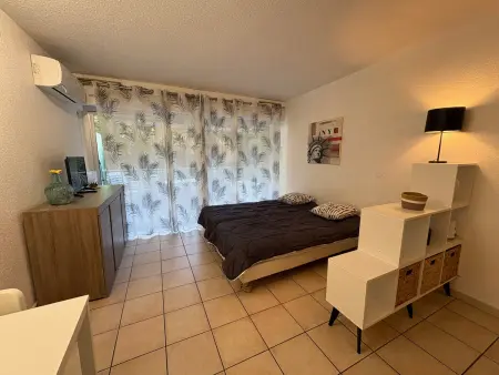Studio climatisé 3 pers, 50m de la plage à Saint-Raphaël : photo 5